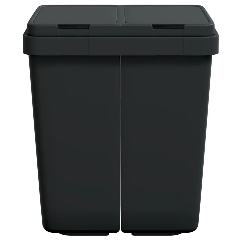 Cestino Doppio Antracite 2x25 L CFW2429643