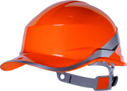 Deltaplus ELMETTO DI PROTEZIONE BASEBALL Col. Arancio fluo