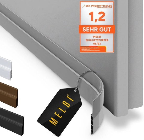 Torchio per porte stoppatore di aria premio per isolamento termico autoadesivo per risparmiare energia colore grigio 100 cm