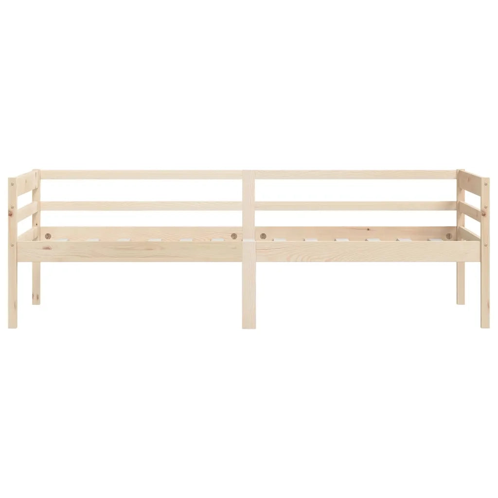 Giroletto senza Materasso 90x200 cm in Legno Massello di Pino 322051
