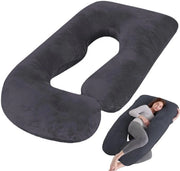 Kit per lettino da viaggio a forma di J - copri lettino in cotone rimovibile - 150 x 80 cm - tessuto con effetto cristallo lussuoso - duraturo - ambiente da sonno morbido - cuscino per corpo