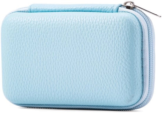 Case per macchina fotografica, case per macchina fotografica compatti, contenitore portatile per macchina fotografica digitale - blu