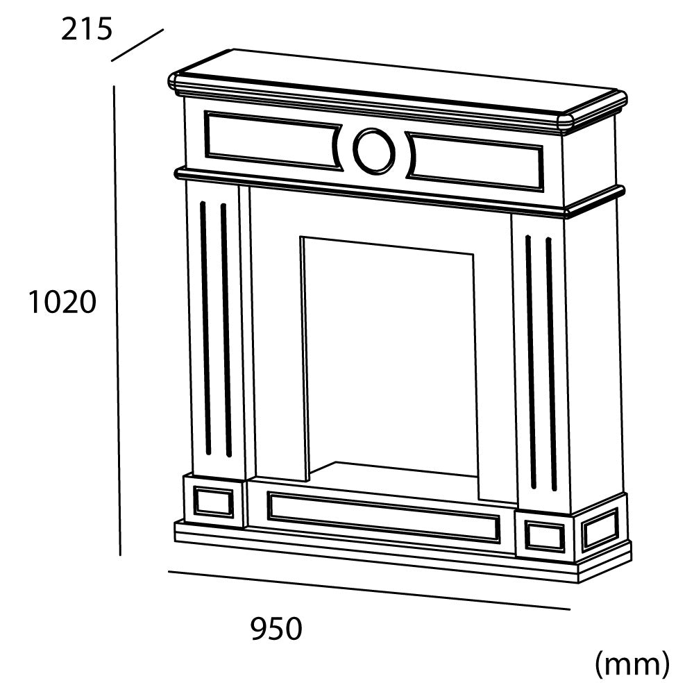 Mpc Cornice Camino Lipari Grigio Grigio Cornice Caminetti Lipari Grigio Per Inserto Elettrico Caminetto Vulcano o Bruciatore Esistente In Legno Mdf Design Lineare Adatto Per Tutti Gli Ambienti