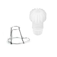 Tappi e gabbiette fermatappi 100pz+100 pz imbottigliare bottiglie vino spumante