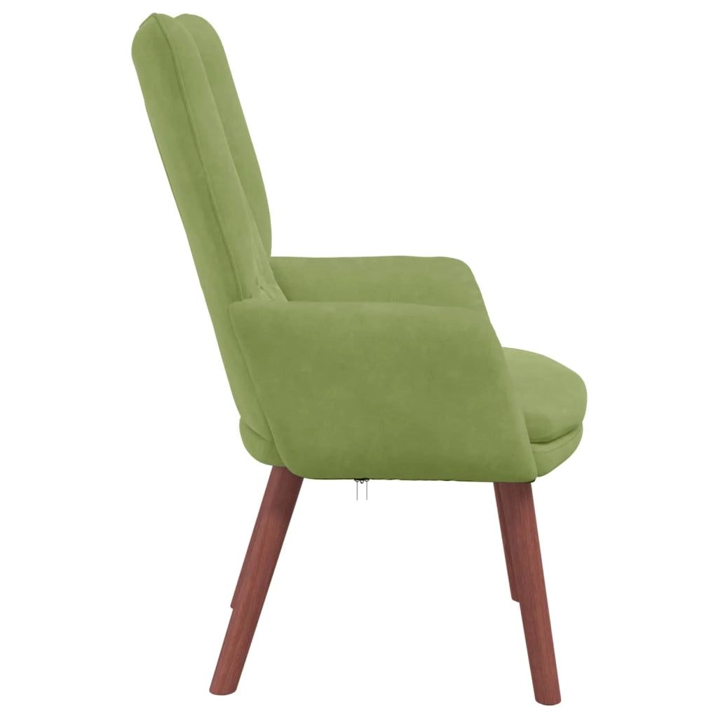 poltrona Verde chiaro 63 x 67 x 94 cm Velluto 42001817