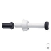 CANOTTO DI ALLACCIAMENTO CASSETTA RIOS-TREOPEA VALSIR- Diam. 40/44 L.250 Cromo- VALSI- pezzi 1