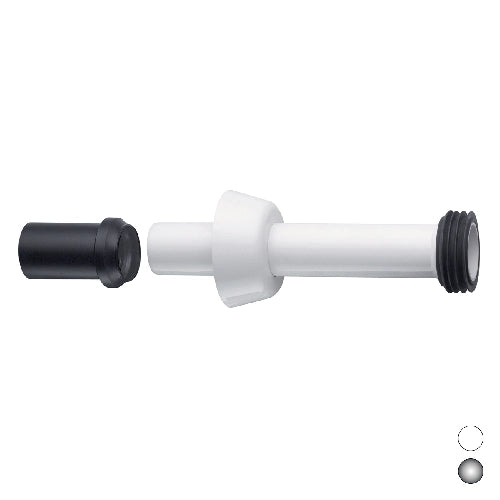 CANOTTO DI ALLACCIAMENTO CASSETTA RIOS-TREOPEA VALSIR- Diam. 40/44 L.250 Cromo- VALSI- pezzi 1
