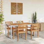 Tavolo da Giardino Grigio 160 x 80 x 75 cm 4010603