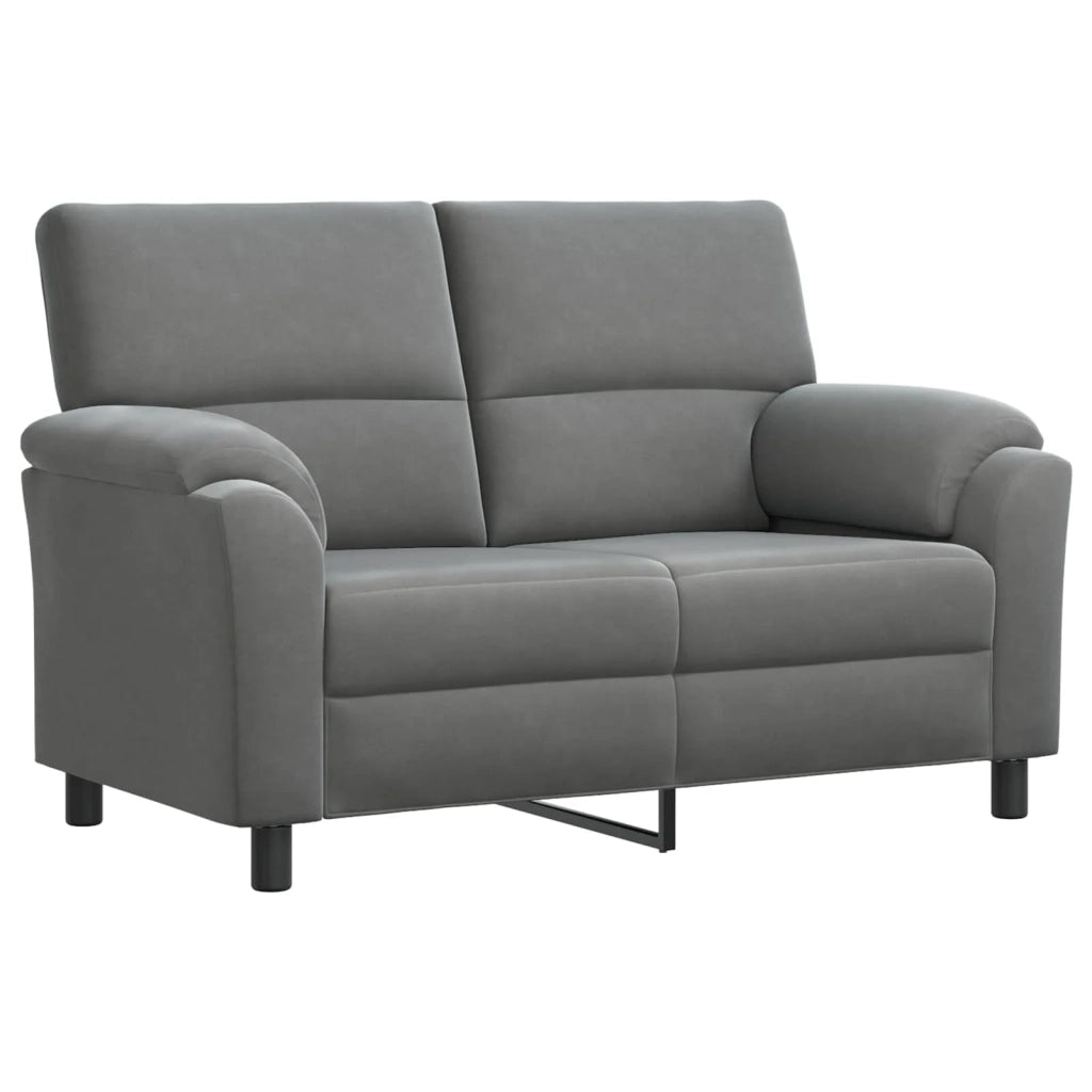 Set di divani 2 pcs Grigio Scuro Velluto 3430421