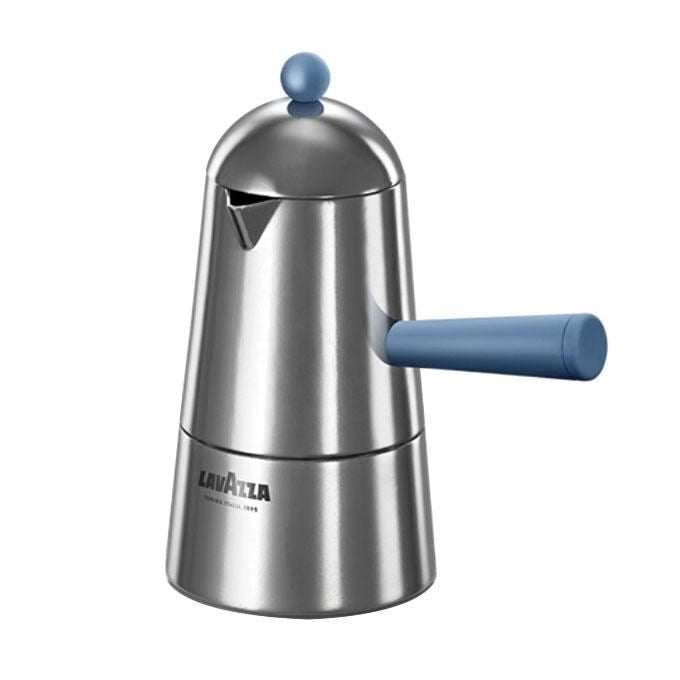 Lavazza Carmencita Pop Caffettiera Induzione 6 Tazze Blu