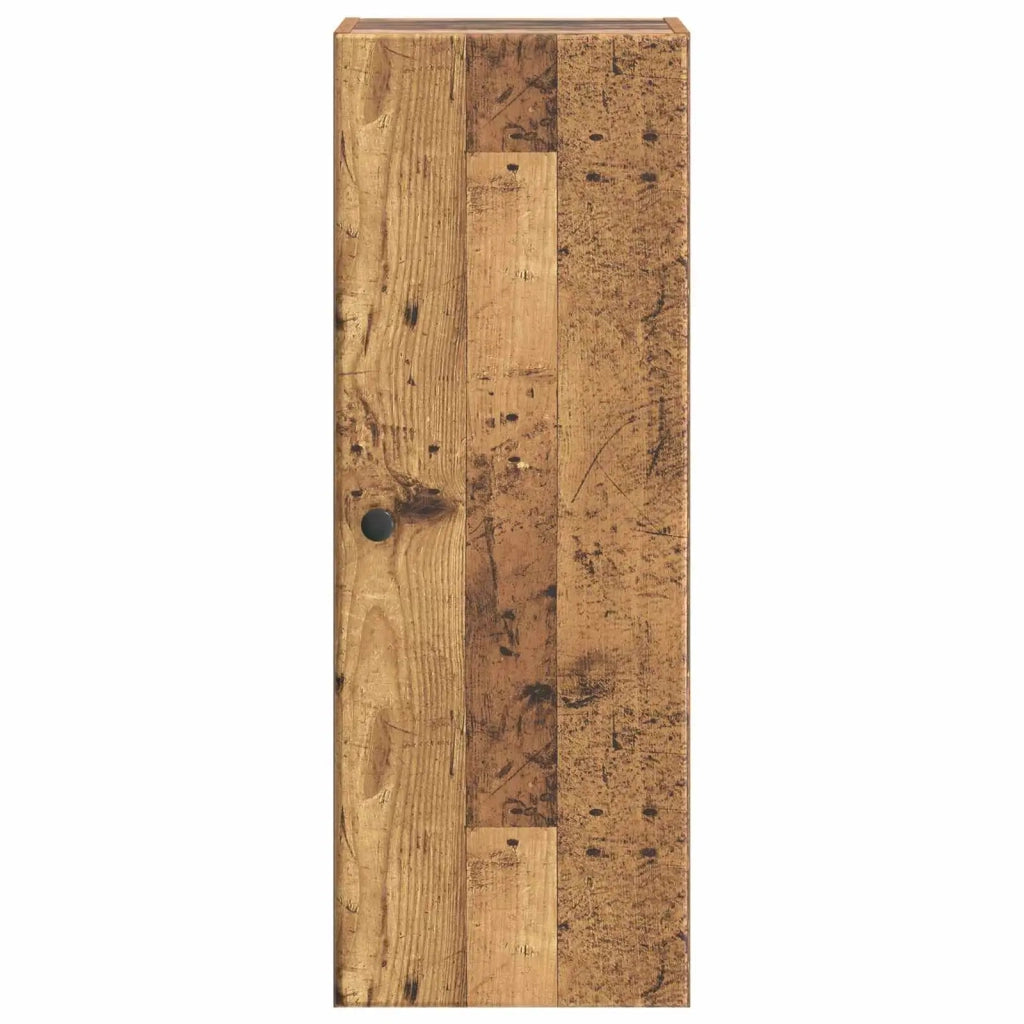 Mobiletto a muro Legno antico 33 x 34,5 x 90 cm 899103