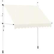 Tenda da Sole Retrattile Manuale 250 cm Crema cod mxl 9253
