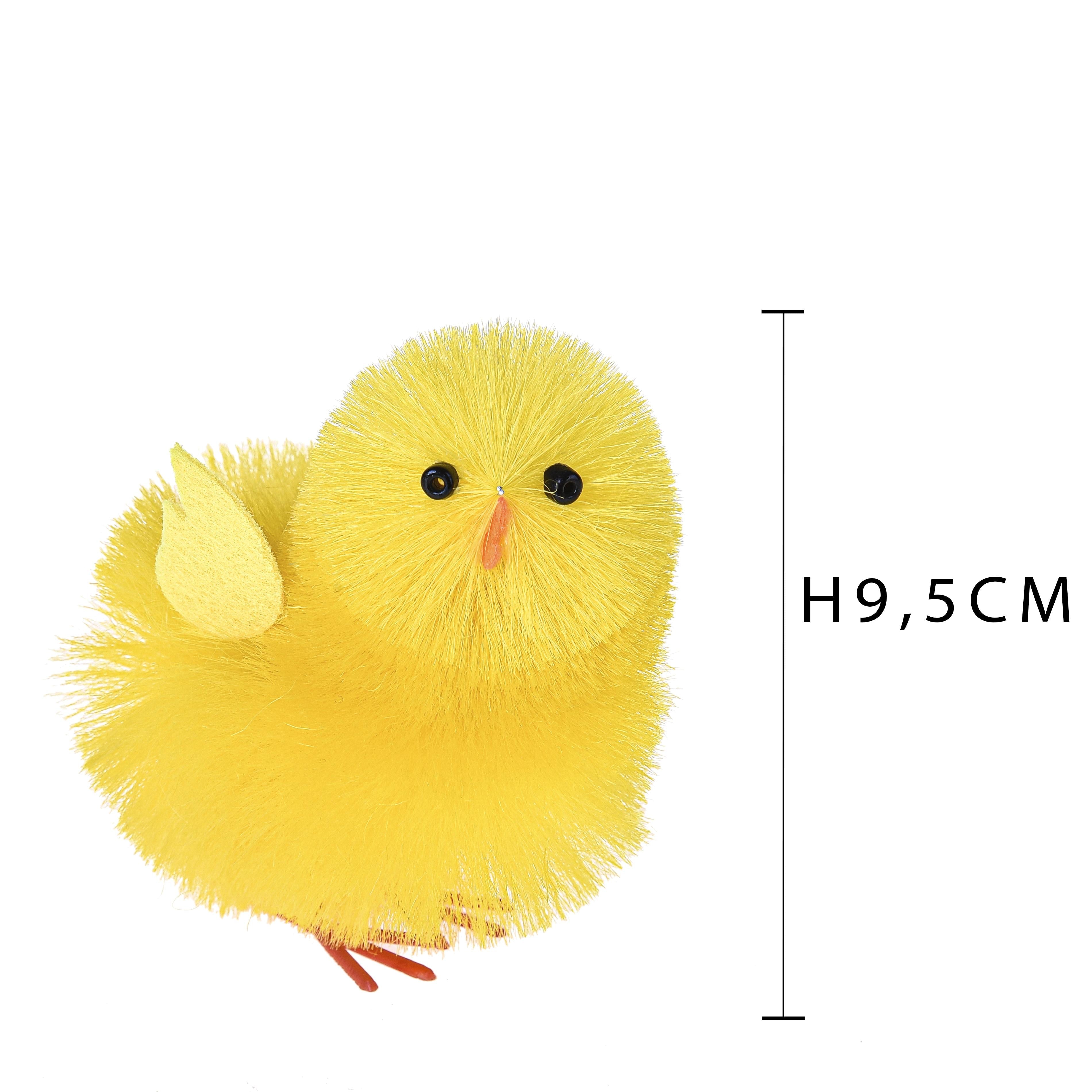 Set 24 Pupazzi Pulcini Decorativi 9 cm