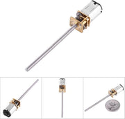 Motore a Reduzione Elevata di Coppia con Riduzione di Velocità Micro DC Geartetto Motore Elettrico Mini con Retarder Freno di Reduzione Motore (6V 30 RPM)