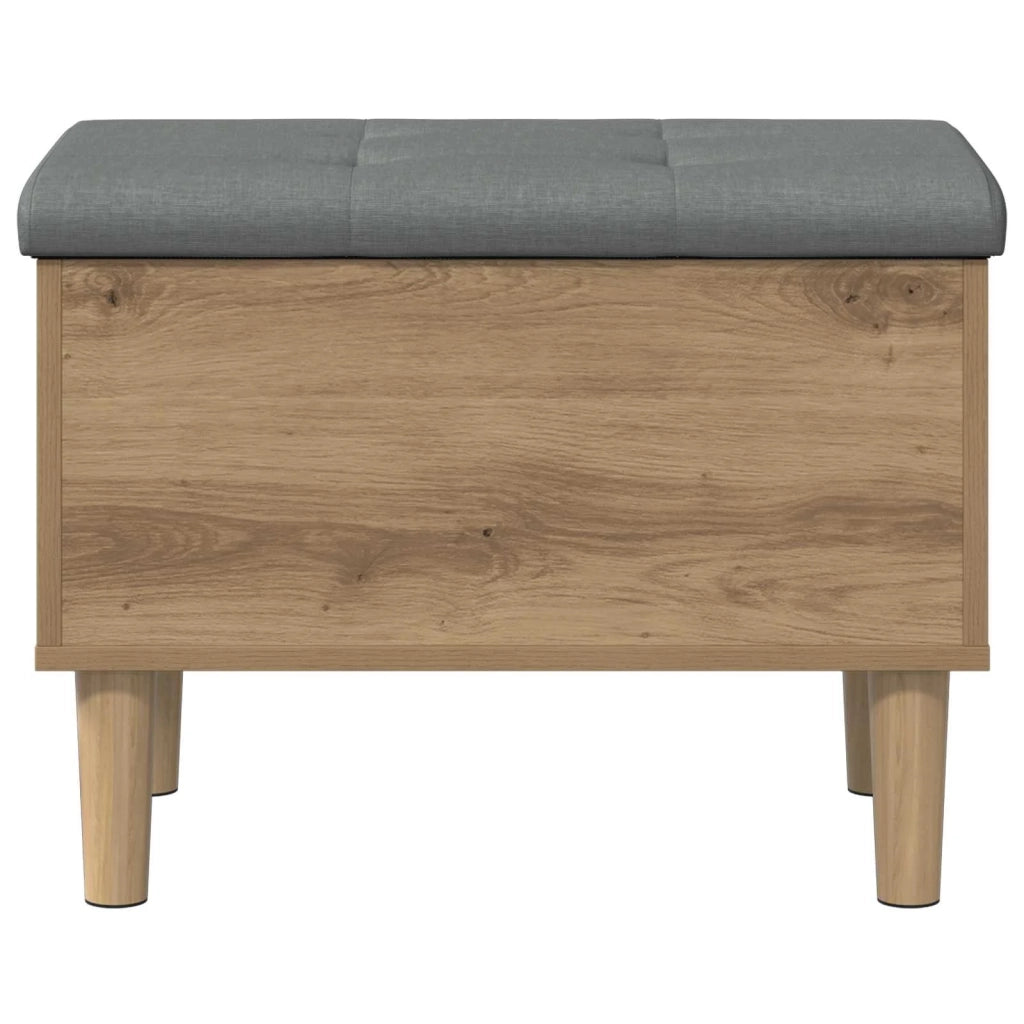 Panchina con Cuscino Rovere Artigianale 62 x 42 x 46 cm 8017734