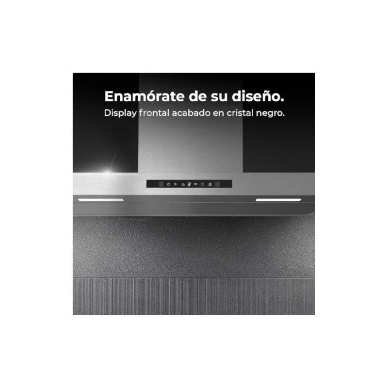 CECOTEC 02887 - Bolero Flux TT 908000 Slim Glass Black A++