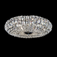 Lampadario Modern in Metallo Broche Nickel