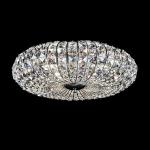 Lampadario Modern in Metallo Broche Nickel