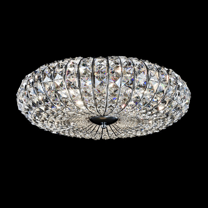 Lampadario Modern in Metallo Broche Nickel