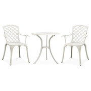 Set da Bar 3 pz in Alluminio Pressofuso Bianco cod mxl 39232