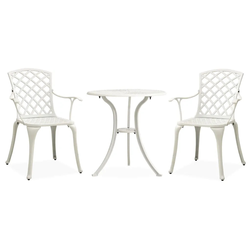 Set da Bar 3 pz in Alluminio Pressofuso Bianco cod mxl 39232