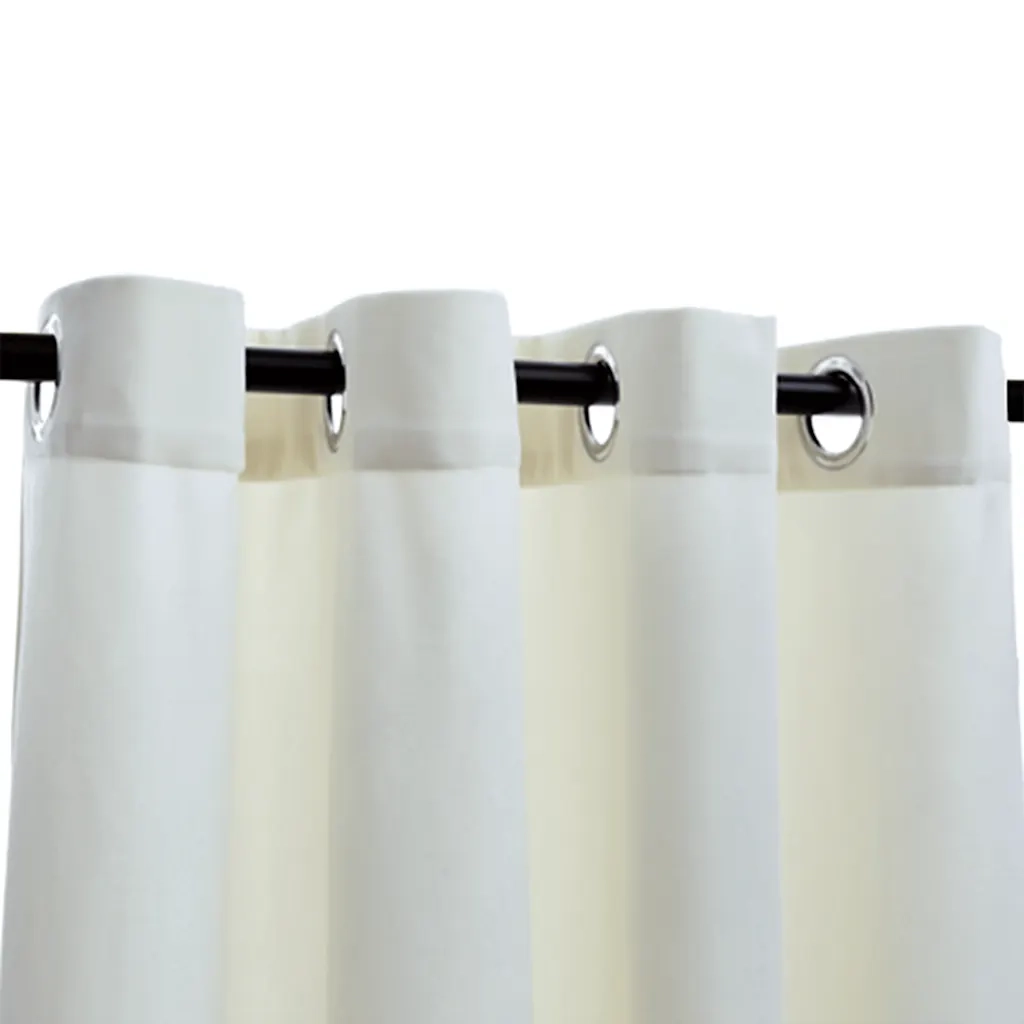 Tende Oscuranti con Anelli 2 pz Crema in Velluto 140x175 cm 134512