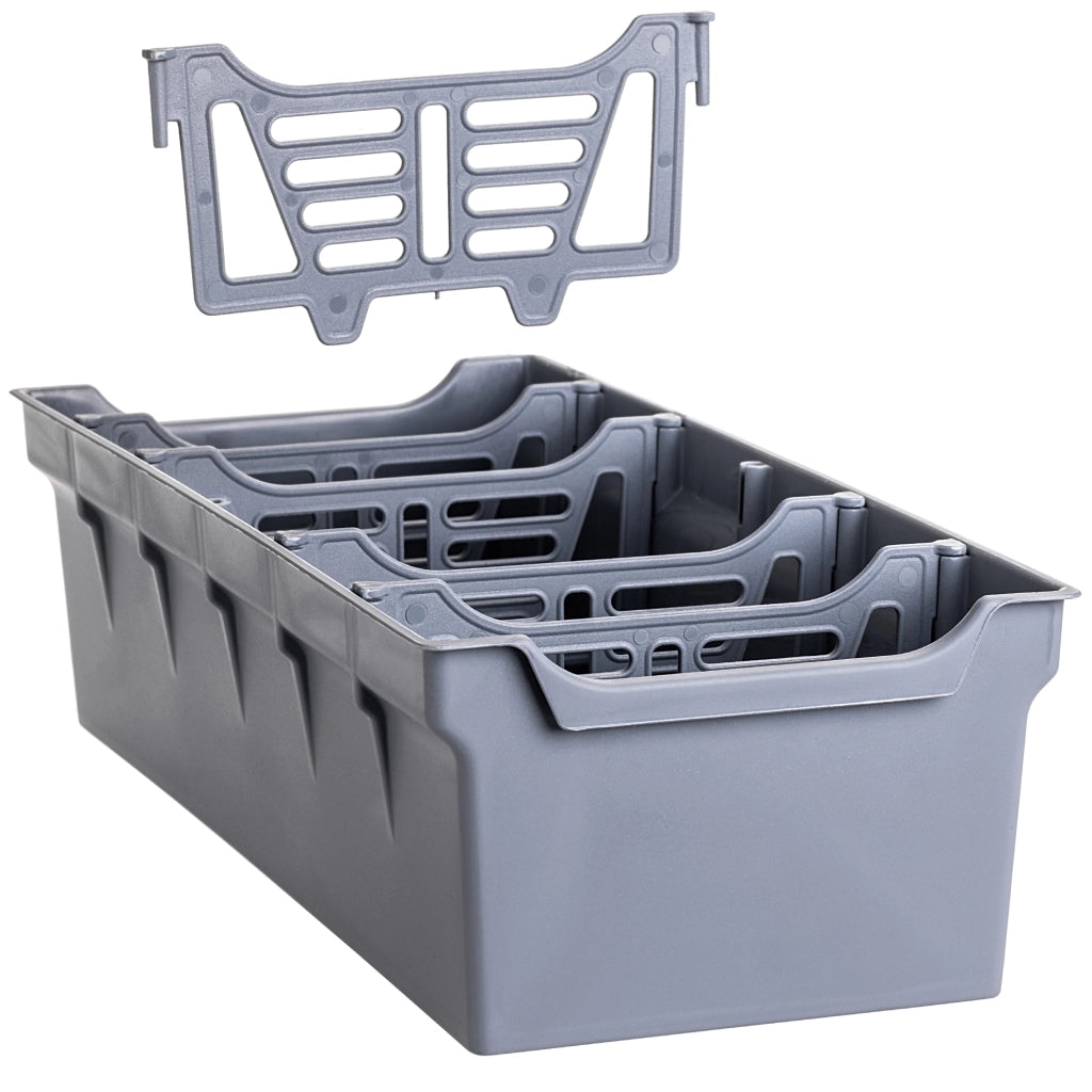 KADAX Organizer na przyprawy szary <24> K17437