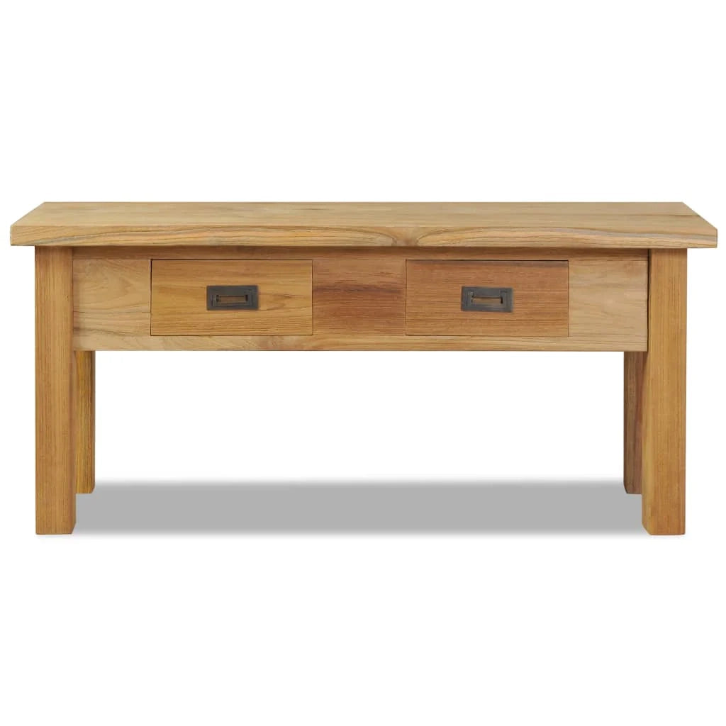 Panca d'ingresso 90 x 30 x 40 cm in teak massello 02_0011018