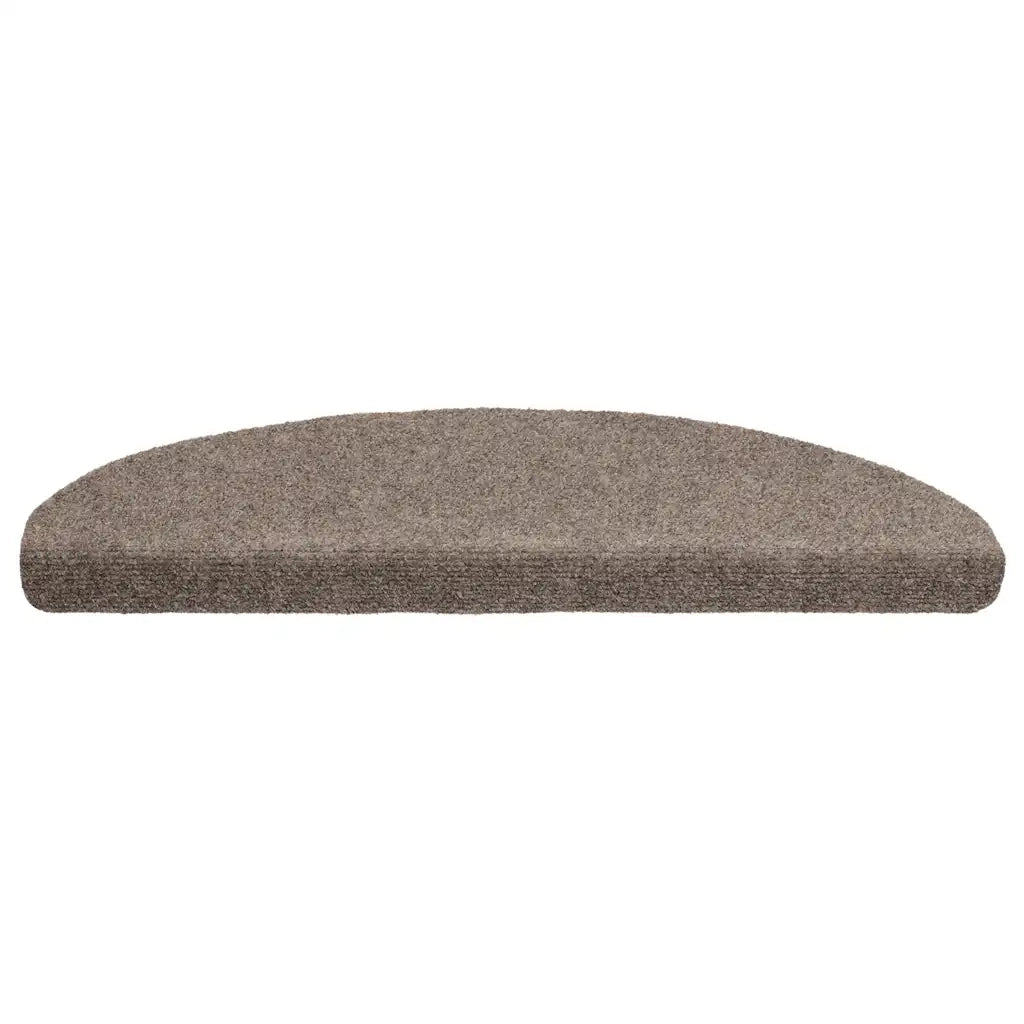 Tappetini per scale autoadesivi 20 pz 65x21x4 cm beige semicircolari grandi 3365652