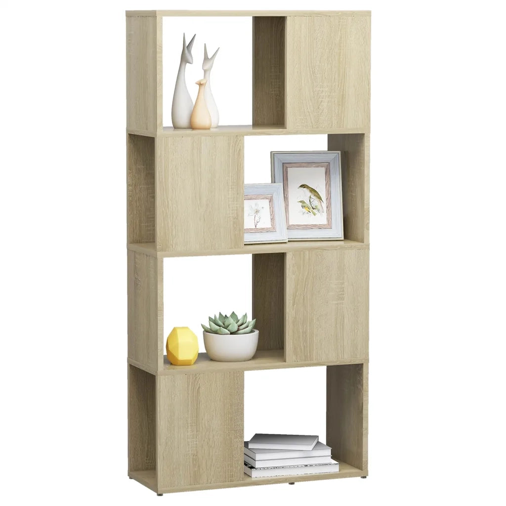 Libreria/Divisorio Rovere Sonoma 60x24x124,5 cm in Truciolato 809083