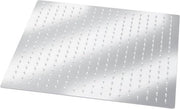 Regendouchekop in roestvrij staal 50 x 50 cm - alta pressione e risparmio d'acqua - iniettore per doccia in bagno - finitura argento.