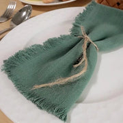 Set di tovaglioli in tessuto per il pranzo di Natale