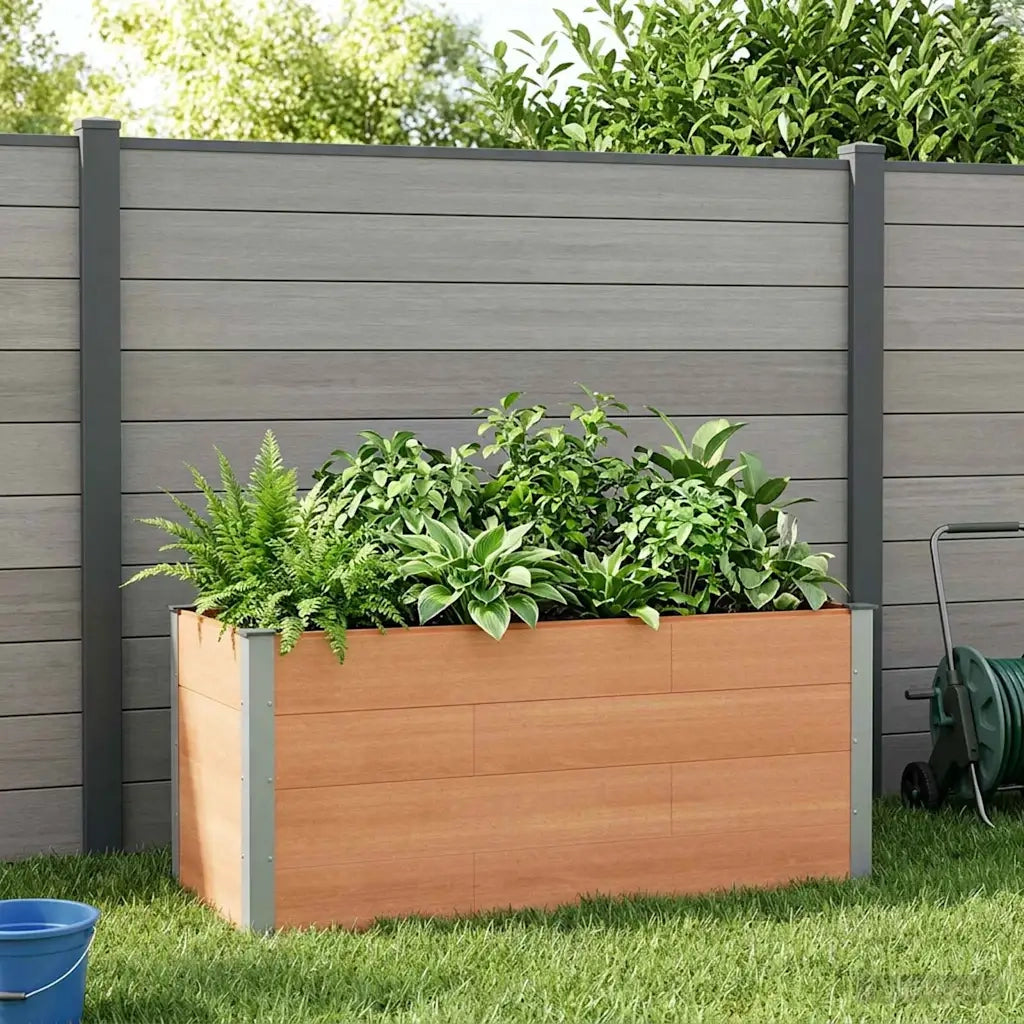 Letto rialzato da giardino Marrone 150 x 50 x 91 cm 42039001