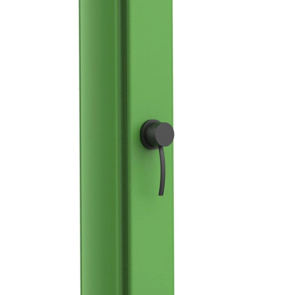 MPC Doccia Per Giardino Verde Acqua Calda Dal Sole in Polietilene HD con Serbatoio da 40 Litri e Soffione Rotondo Modello Rio Xxl Per Giardino Piscina
