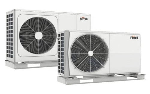 Pompa Di Calore Reversibile Ferroli OMNIA M 3.2 da 16 kW 2CP000JF Trifase per installazione esterna con compressore DC Inverter R-32 Wi-Fi con comando incluso