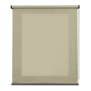 Tenda a rullo traslucida Premium con finitura metallizzata Ecru 60x180 cm