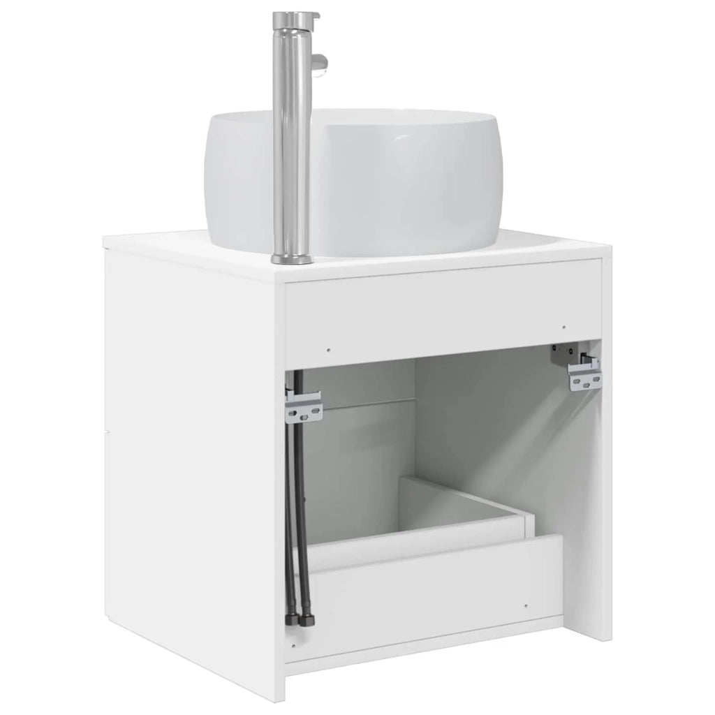 Mobile Lavabo da Parete Bianco 49,5 x 44,5 x 66 cm 890310