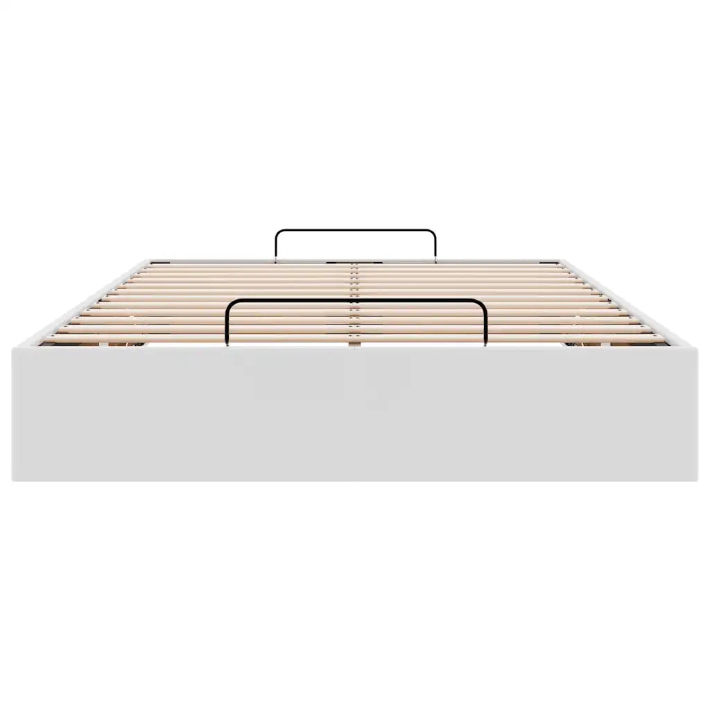 Struttura Letto Pouf senza Materasso 120x190 cm Similpelle 3310790