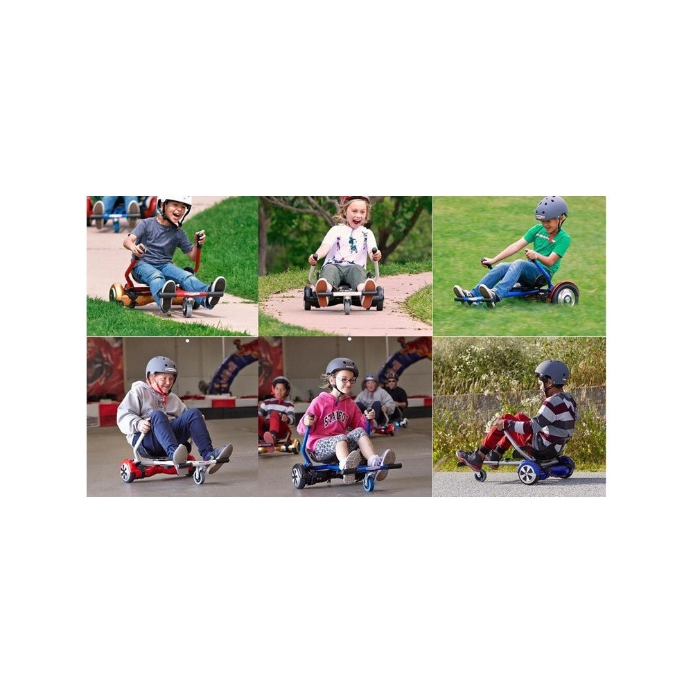 Trade Shop - Hoverkart Accessorio Per Hoverboard Seggiolino Sediolino Da Seduto Overboard -