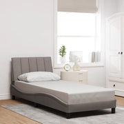 Giroletto senza Materasso Hanko Tortora 90x190 cm Tessuto
