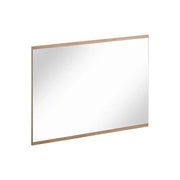 Specchio da bagno rettangolare 80x62 cm design moderno