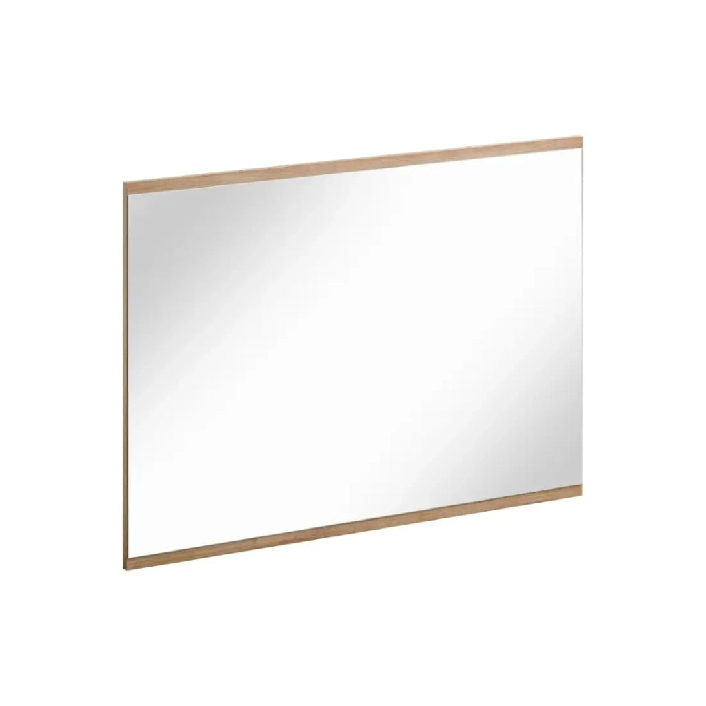 Specchio da bagno rettangolare 80x62 cm design moderno