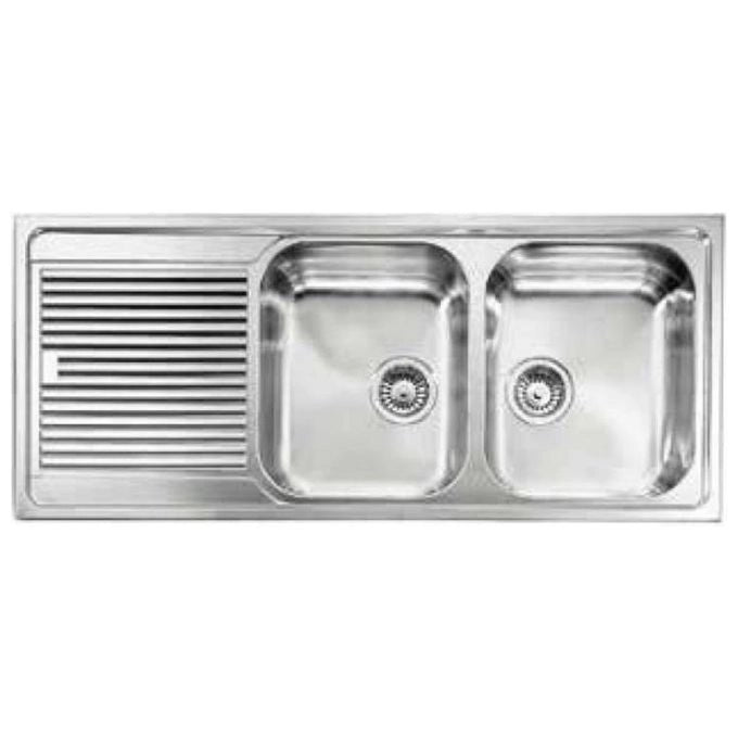 CM Zenith plus 116 x 50 2V Lavello ad incasso Rettangolare Acciaio inossidabile