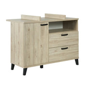 Comò per bambini DANAÉ – Fasciatoio integrato color rovere chiaro