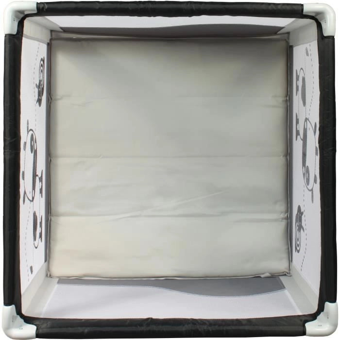 BAMBISOL - Box per bambini pieghevole 90 x 90 cm - Area giochi, borsa per il trasporto