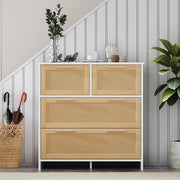 Armadio - Xylo - vimini 4 cassetti 80x80x38cm