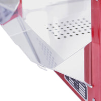 Macchina per Popcorn con Carrello Acciaio Inox Pop Corn Professionale 1370W