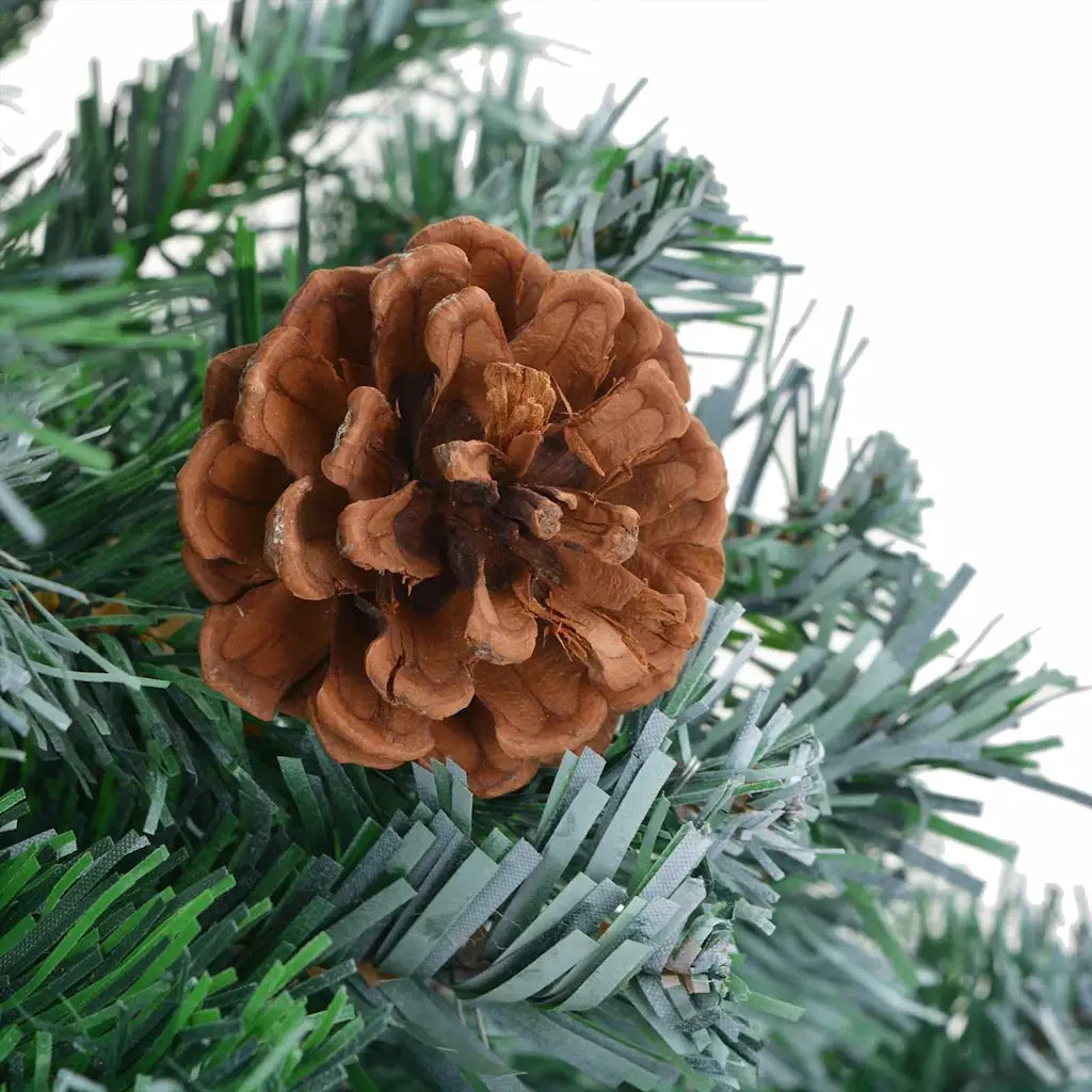 Albero di Natale | Decorazioni natalizie artificiale Verde 210 cm PVC e Acciaio