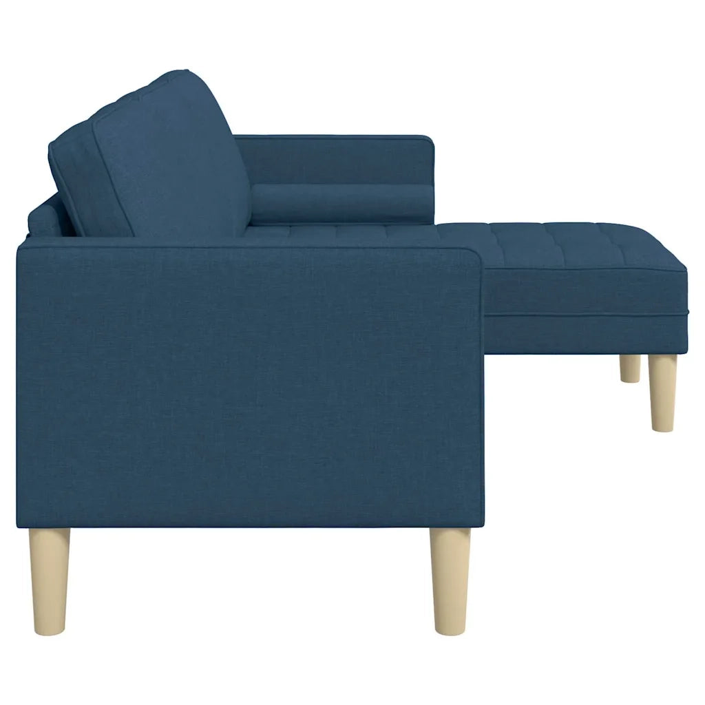 Set di divani con cuscino Blu Poliestere 42001920