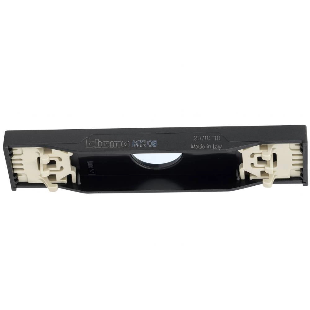 Bticino living now cover per presa tv e falso polo 1 modulo *** colore nero, confezione 1